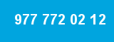 977 772 02 12 977 772 02 12